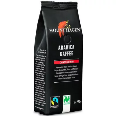 Cafea boabe 100% arabica bio 250g Mount Hagen
