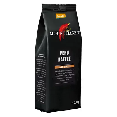 Cafea boabe 100% arabica Peru bio 500g Mount Hagen