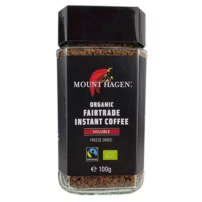 Cafea instant arabica/robusta bio 100g Mount Hagen
