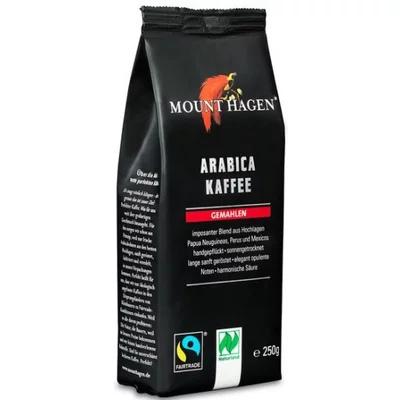 Cafea macinata 100% arabica bio 250g Mount Hagen