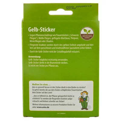 Capcane autocolante impotriva insectelor 7 bucati Aries