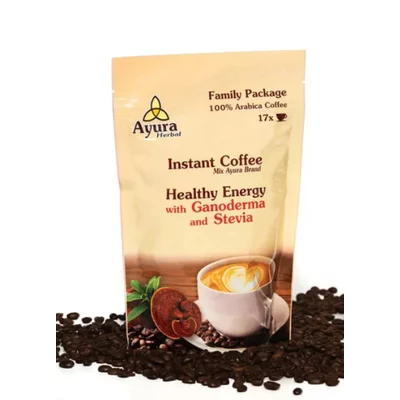 Cappuccino cu ganoderma si stevie, Family Pack, 250g, Ayura Herbal