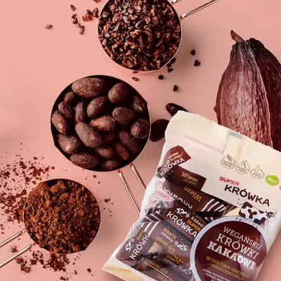 Caramele - aroma cacao bio 150g Super Fudgio