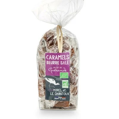 Caramele cu sare de mare bio 180g Morel et Le Chantoux PRET REDUS