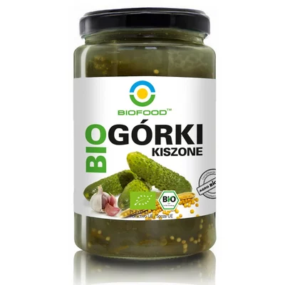 Castraveti lactofermentati bio 760g Biofood