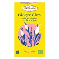 Ceai awake - ginger glow - ghimbir, lamaie si cardamom bio 16dz x 2g 32g Shotimaa
