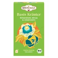 Ceai balance - essential herbs - frunze de mesteacan, menta creata si papadie bio 16dz x 2g 32g Shotimaa