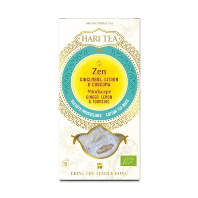 Ceai premium Hari Tea - Mindscape - ghimbir si lamaie bio 10dz PROMO