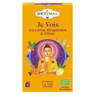 Ceai chakras - vision - turmeric, ghimbir si lamaie bio 16dz x 2g 32g Shotimaa