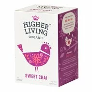 Ceai SWEET CHAI bio, 15 plicuri, Higher Living