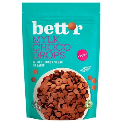 Choco drops Milk bio 200g Bettr