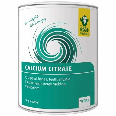 Citrat de calciu pudra vegana 90g RAAB