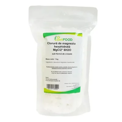 Clorura de magneziu, sare nigari, 1 kg, Fivio UP