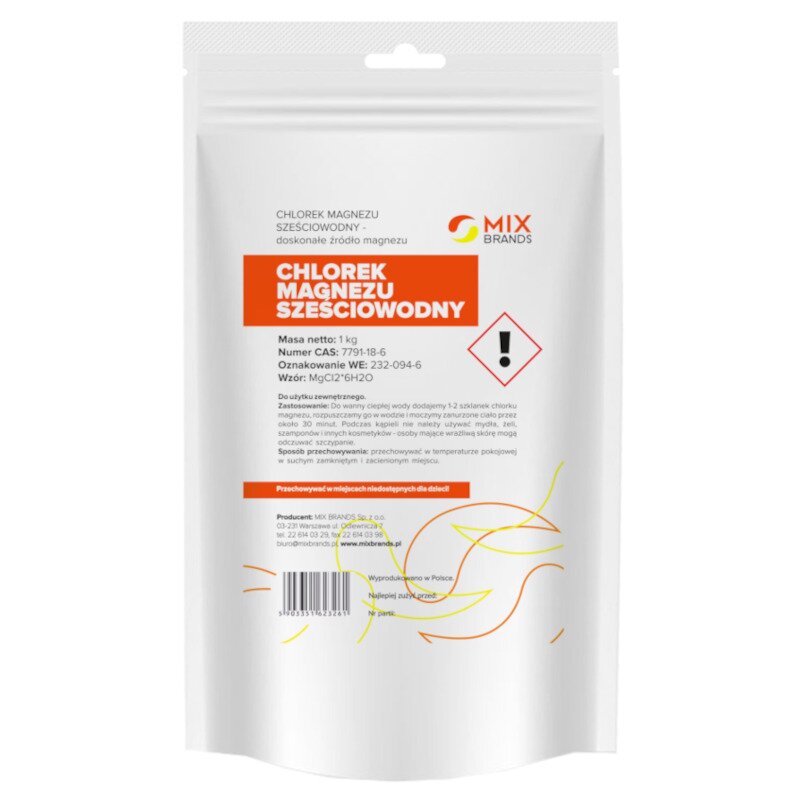 Clorura de magneziu, sare nigari, 1 kg, mix brands