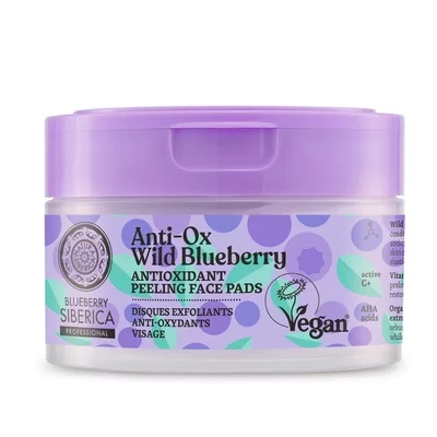 Comprese ten antioxidante pentru peeling, cu vitamina C si extract de afin, Anti-OX Wild Blueberry