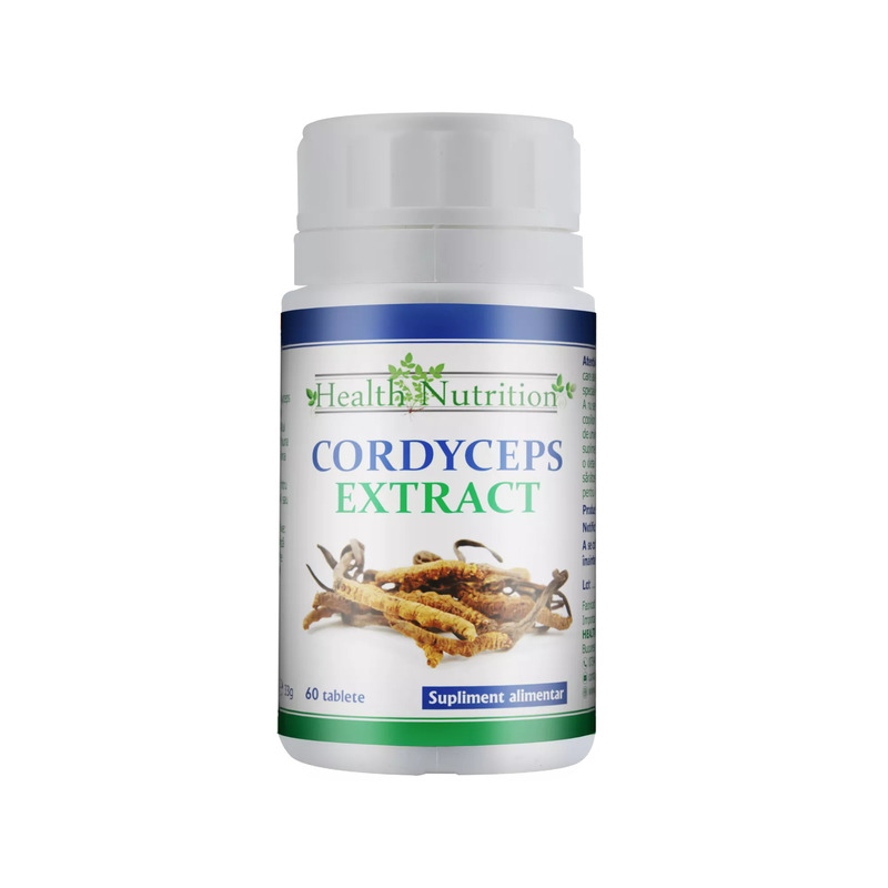 Cordyceps extract, 60 tablete, health nutrition