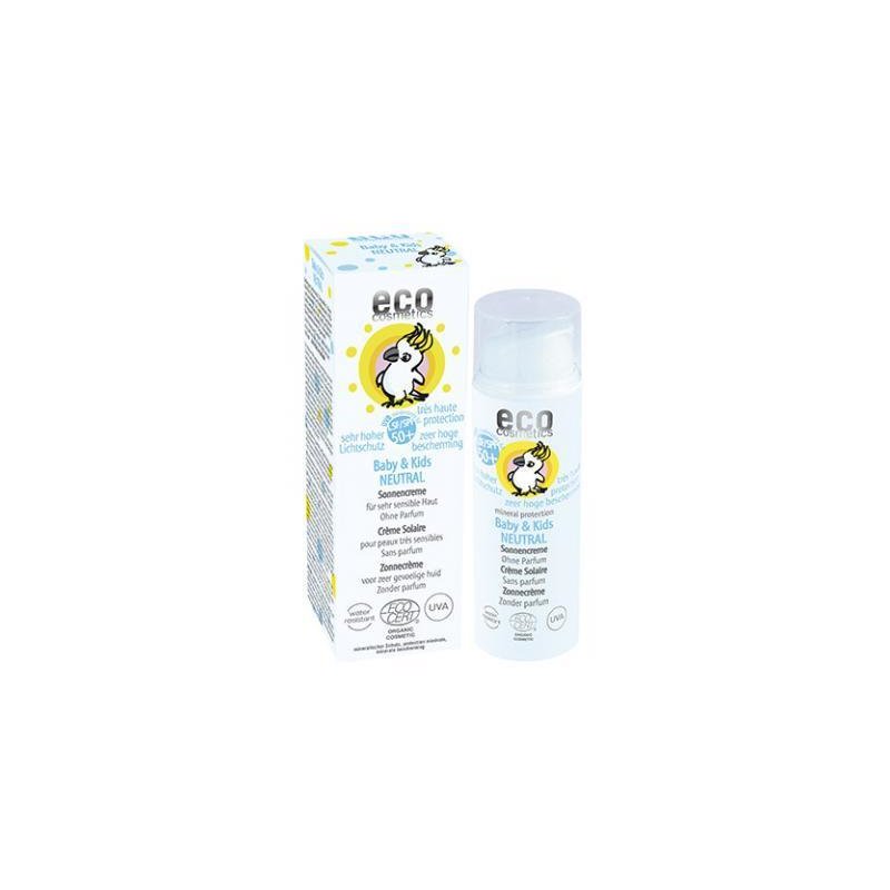 Crema bio protectie solara bebe si copii fps50+, piele foarte sensibila,75gr