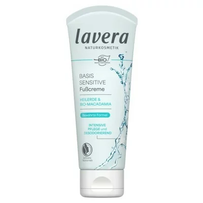 Crema cu argila si ulei de macadamia pentru picioare 75ml Lavera