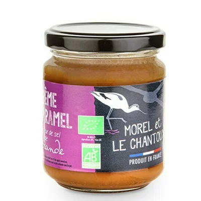 Crema de caramel cu sare de mare bio 200g Morel et Le Chantoux PRET REDUS