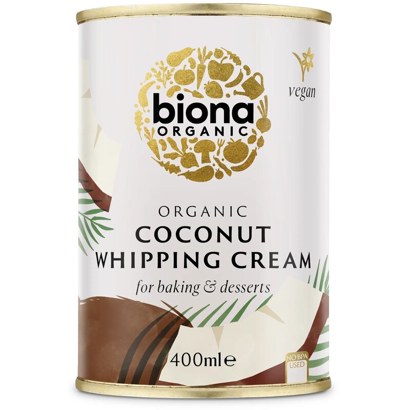 Crema de cocos inlocuitor de frisca bio 400ml biona