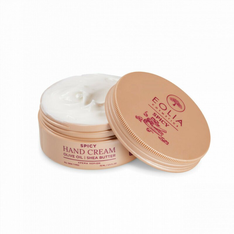 Crema de maini organica cu aroma de scortisoara 75ml / 2.54 fl. oz, eolia