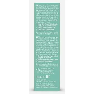 Crema-gel hidratanta 48h 30ml Weleda