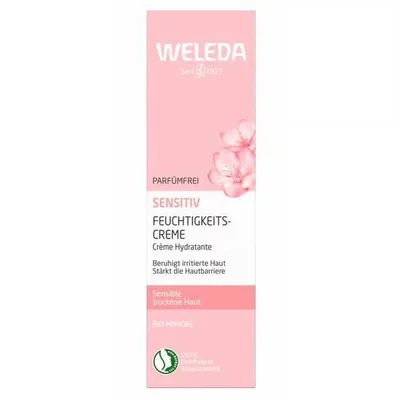 Crema hidratanta pentru ten sensibil cu ulei de migdale 30ml Weleda
