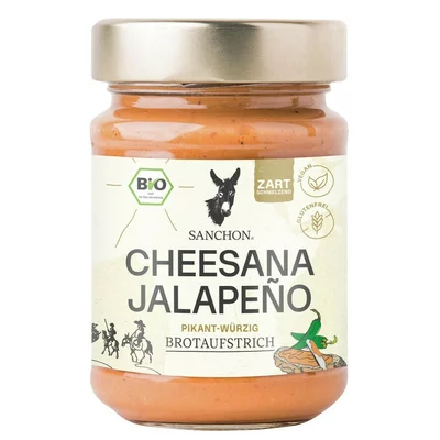 Crema tartinabila cu jalapeno bio 170g Sanchon