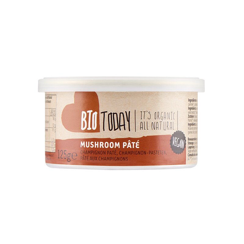 Crema vegana cu ciuperci bio 125g bio today