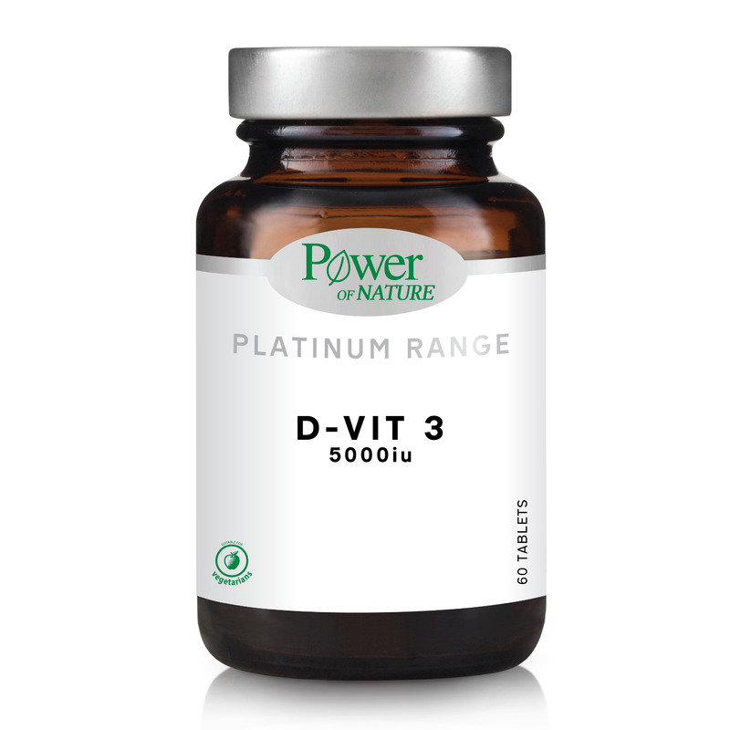 D-vit3 5000iu, 60 tablete, power of nature