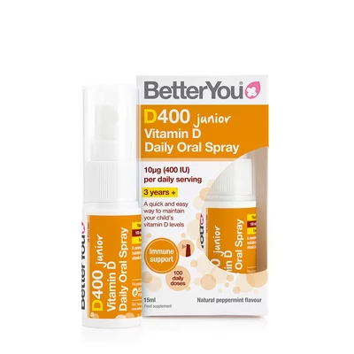 D400 Junior Oral Spray (15ml), BetterYou PRET REDUS