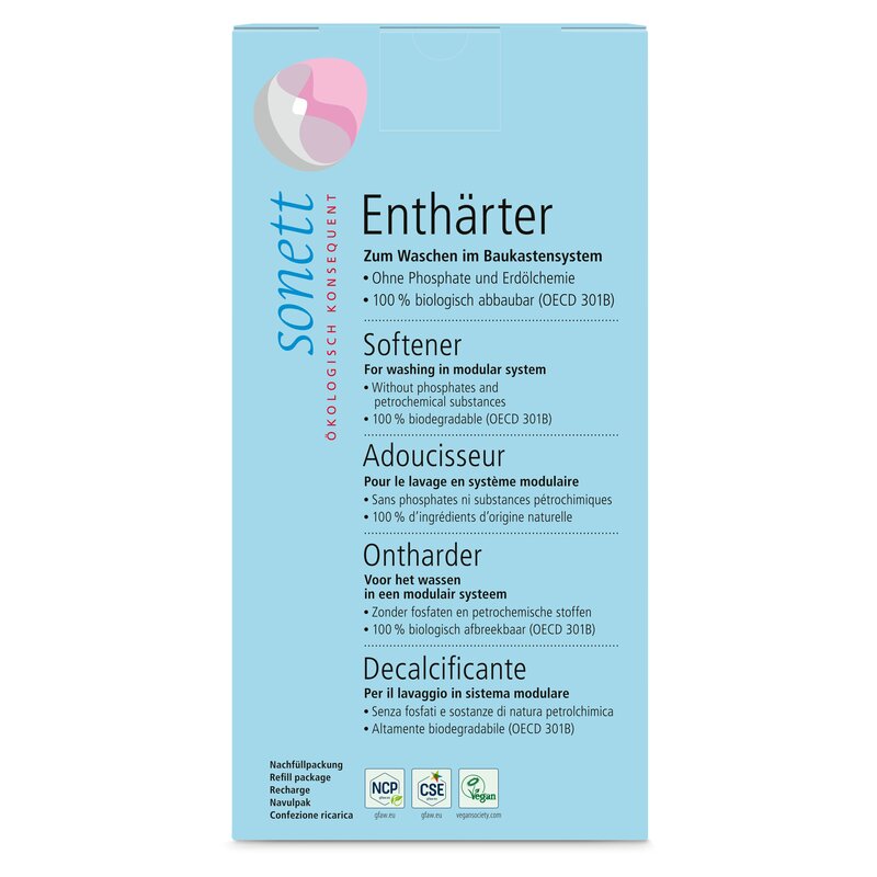 Dedurizant de apa, ecologic, 1kg, Sonett