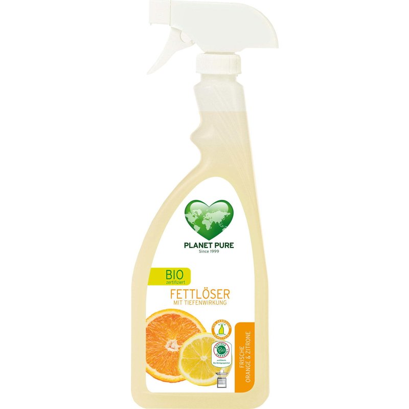 Degresant bio - portocala si lamaie - 510ml planet pure