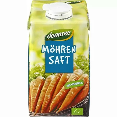 Suc de morcovi bio 500ml Dennree PRET REDUS