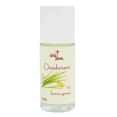 Deodorant cu lemongrass, 50ml, Laboratoarele Nera Plant
