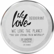 Deodorant natural crema So Sensitive, 48 g, We love the planet