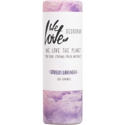 Deodorant natural stick, Lovely Lavender, 65g, We love the planet
