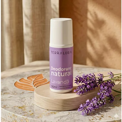 Deodorant Roll-on Natural Lavanda, 50ml, Terralura