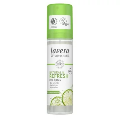 Deodorant spray Natural & Refresh cu lime si minerale naturale 75ml Lavera