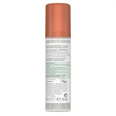 Deodorant spray Natural & Strong cu ginseng si minerale naturale 75ml Lavera