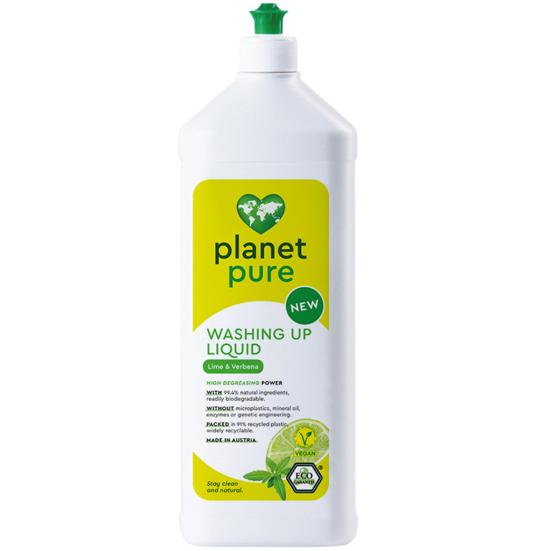 Detergent bio pentru vase - lime si verbena - 1l planet pure