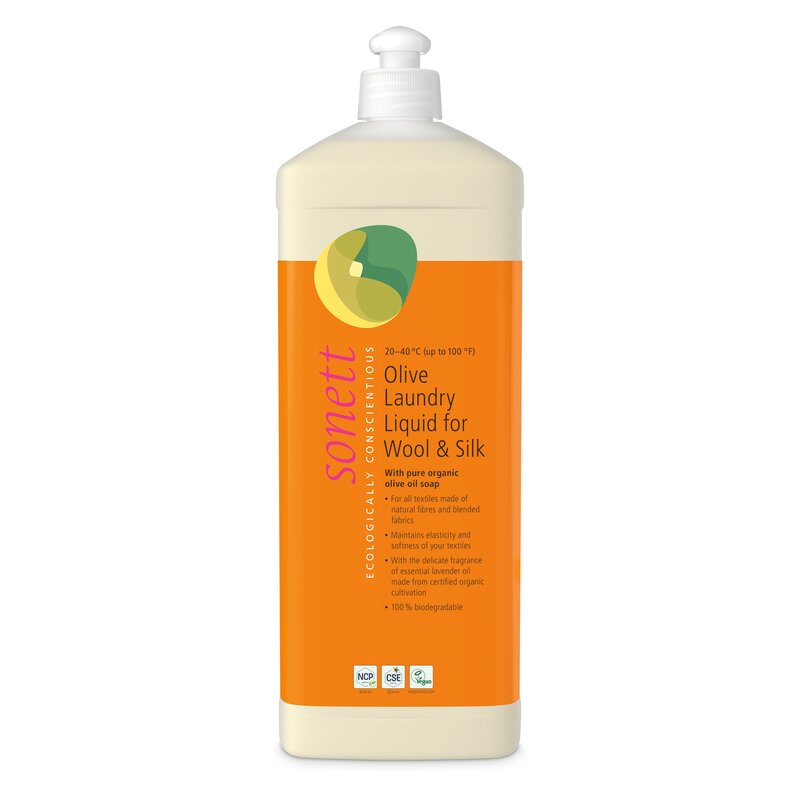 Detergent lichid pentru lana si matase ecologic 1l Sonett