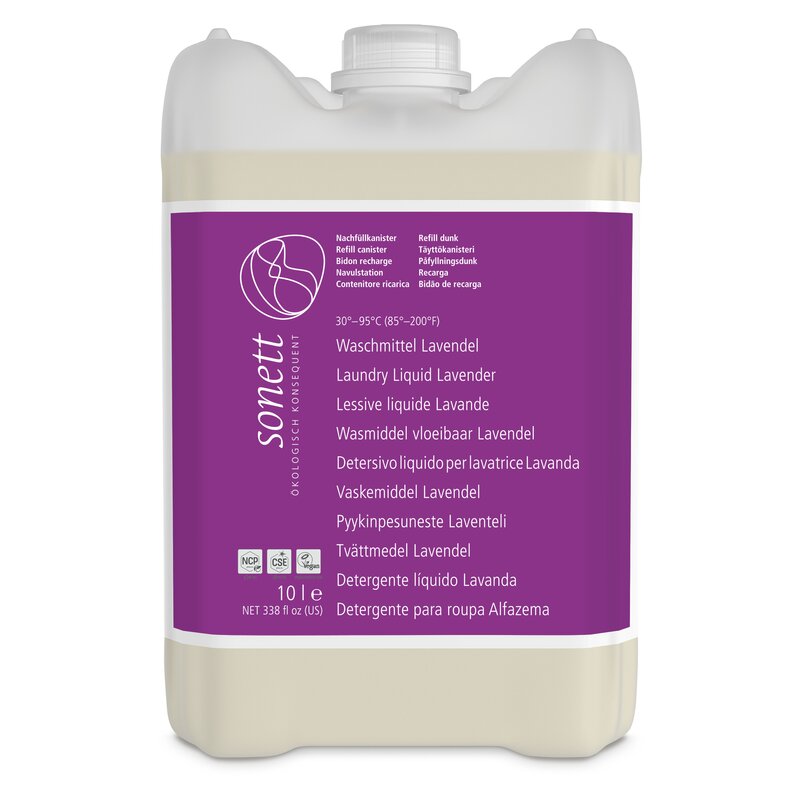 Detergent lichid pentru rufe cu lavanda ecologic 10l Sonett