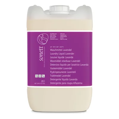 Detergent lichid pentru rufe cu lavanda ecologic 20l Sonett