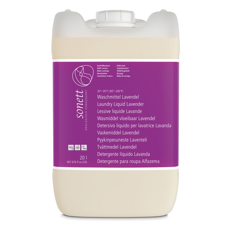 Detergent lichid pentru rufe cu lavanda ecologic 20l Sonett