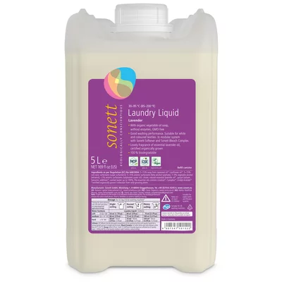 Detergent lichid pentru rufe cu lavanda ecologic 5l Sonett