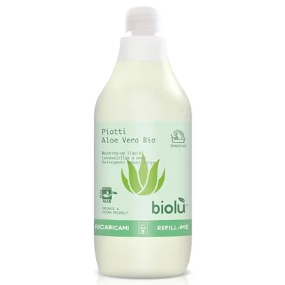 Detergent pentru spalat vase cu aloe vera ecologic 1l Biolu