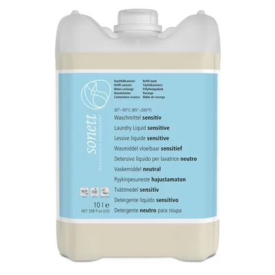 Detergent lichid pentru rufe sensitive ecologic 10l Sonett