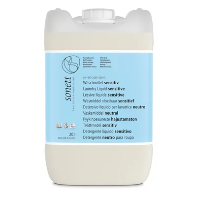 Detergent lichid pentru rufe sensitive ecologic 20l Sonett
