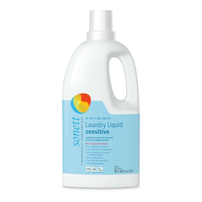 Detergent lichid pentru rufe sensitive ecologic 2l Sonett